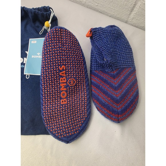 Bombas Gripper Slippers House Shoes Socks Women's Size M 9-11.5 NEW - Picture 3 of 7